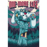 Juliste: Gamer One More Life (61x91,5cm)