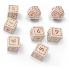 Noppasetti: The One Ring Dice Set (8, White)