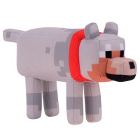 Pehmolelu: Minecraft - Tamed Wolf (30cm)