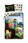 Pussilakanasetti: Minecraft - Blocks Single (140x200cm)