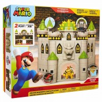 Super Mario: Bowser\'s Castle Deluxe Playset