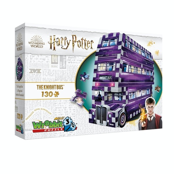 Palapeli 3D: Harry Potter - Mini Knight Bus (130)  - Lautapelit -  Puolenkuun Pelit pelikauppa