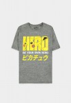 Paita: Pokemon - Pikachu Hero Harmaa (2XL)