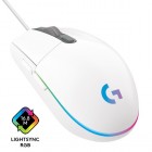 Logitech: G203 Lightsync Gaming Mouse (White)