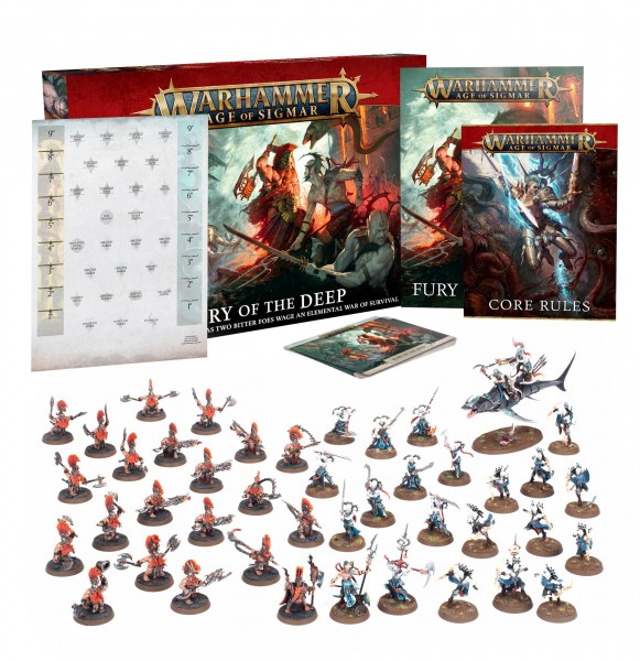 Warhammer Age Of Sigmar: Fury Of The Deep Aloituspaketti - 119.00e ...