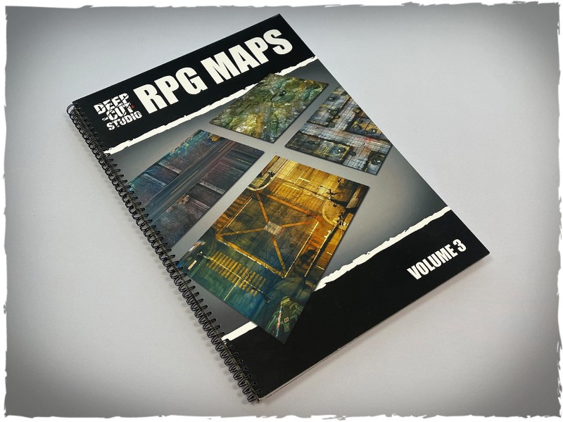 DCS: Book of RPG maps vol3  - Roolipelit - Puolenkuun Pelit  pelikauppa