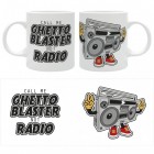 Muki: Retro Music - Ghetto Blaster (320ml)