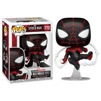 Funko Pop Vinyl: Spider-man - Miles Morales (Advanced Tech Suit)