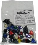 Dice Set: Opaque  Bag of 50 Dice  Assorted Polyhedral D4 Dice