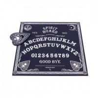 Ouija Spirit Board (Black/White) (38.5cm)