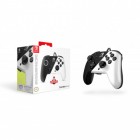Nintendo Switch: Black/White Faceoff Deluxe+ Wired Audio Controller (PDP)