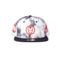 Lippis: Marvel - Tye Dye Iron Man Badge Snapback