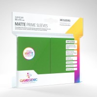 Gamegenic: Matte Prime Sleeves Standard Size Green (66x91mm)