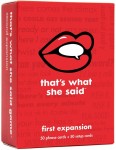 That's What She Said: First Expansion