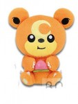 Pehmolelu: Pokemon - Teddiursa with Berry (Banpresto) (13cm)