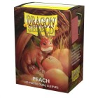 Dragon Shield: Standard Sleeves - Dual Matte Peach Piip (100)