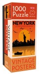 Palapeli: Vintage Posters - New York (1000pcs)