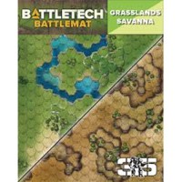 BattleTech: Neoprene Battle Mat - Grasslands & Savannah