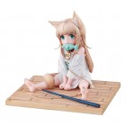 Figuuri: My Cat Is a Kawaii Girl - Kinako Sitting Fish Version (14cm)