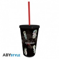 Muki: Junji Ito - Chibi Art Tumbler With Straw (470ml)