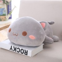 Pehmolelu: Cat Pillow Plush (Grey) (30cm)