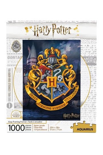 Palapeli: Harry Potter - Hogwarts Logo (1000)  - Lautapelit -  Puolenkuun Pelit pelikauppa