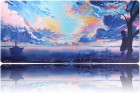 Hiirimatto: Extended Gaming Mouse Pad - Seaside (90x40)