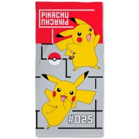 Rantapyyhe: Pokemon - Pikachu (Cotton, 140x70cm)