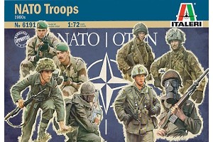 Pienoismalli: Italeri: Nato Troops (1:72)