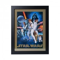 Taulu: Star Wars - A New Hope Framed Print (30x40cm)