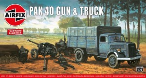 Pienoismalli: Airfix: Opel Blitz & PAK 40 Gun (1:76)