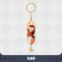 Avaimenper: Genshin Impact - Klee Character Drawing Card Metal Keychain