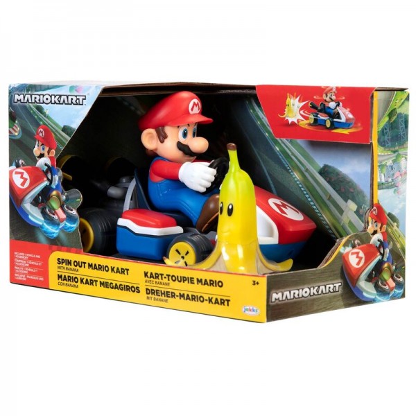 Figu: Mario Kart - Spinout Mario Kart (6cm)  - Figuuri - Puolenkuun  Pelit pelikauppa