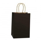 Gift bag: Black (Small, 20 x 15 cm)