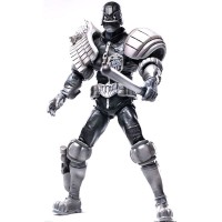 Figu: 2000 Ad Exquisite Mini Judge Dredd Black And White (10cm)