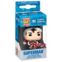 Avaimenper: Pocket Pop! Dc Comics Holiday Superman (Exlusive)