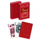 Pelikortit: Bicycle - Bee Metalluxe Red Poker