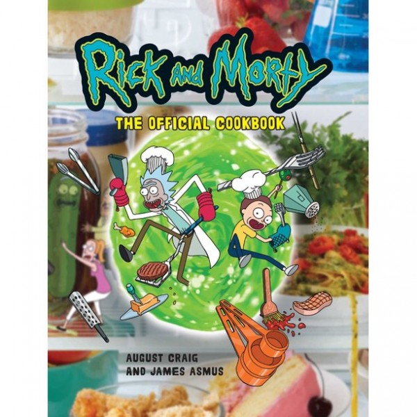 Rick & Morty: The Official Cookbook (Keittokirja)  - Kirjat -  Puolenkuun Pelit pelikauppa