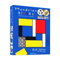 Pulmapeli: Mondrian Blocks - Blue Edition