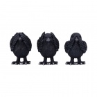 Nemesis Now: Three Wise Ravens (8.7cm)