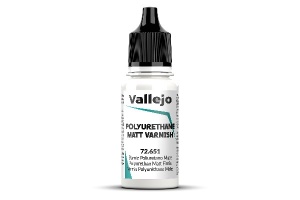 Maali: 72.651 Polyurethane matt varnish 18ml