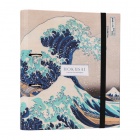 Kansio: Hokusai - Under the Wave Off Kanagawa A4 2-Ring Cardboard