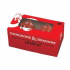 Dungeons & Dragons: Heavy Metal - Red And White D20 Dice Set