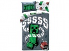 Pussilakanasetti: Minecraft - Creeper & TNT Single (140x200cm)