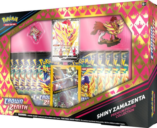 Pokemon TCG SWSH12.5: Crown Zenith Premium Figure Collection - Shiny  Zamazenta V - 69.90e - Korttipelit - Puolenkuun Pelit pelikauppa