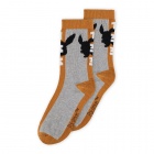 Pokemon Socks Brown Eevee 39-42