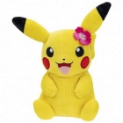 Plush: Pokemon - Summer Pikachu (Red Flower, 20cm)