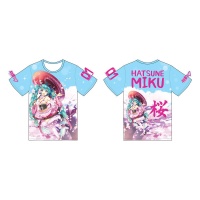 T-Paita: Hatsune Miku - Hanami (Size L)