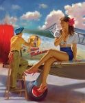 Palapeli: David Uhl - Miss Behaven (1000)