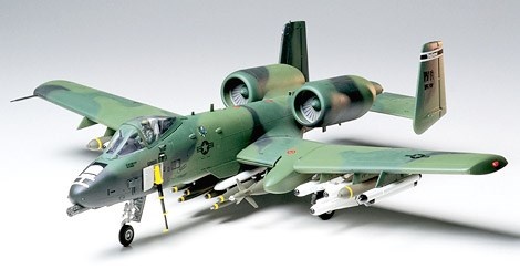 Pienoismalli: Tamiya: A-10 Thunderbolt II (1:48)  - Pienoismallit +  miniatyyrit - Puolenkuun Pelit pelikauppa